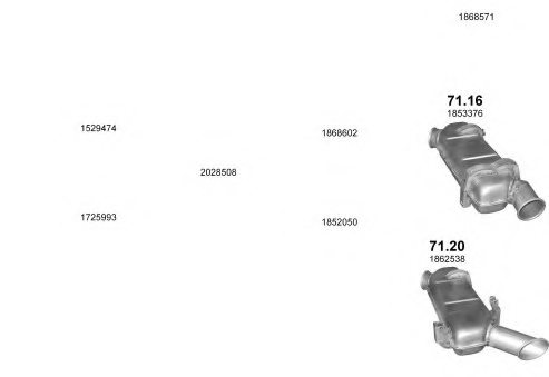 POLMO POLMO01471 Exhaust System